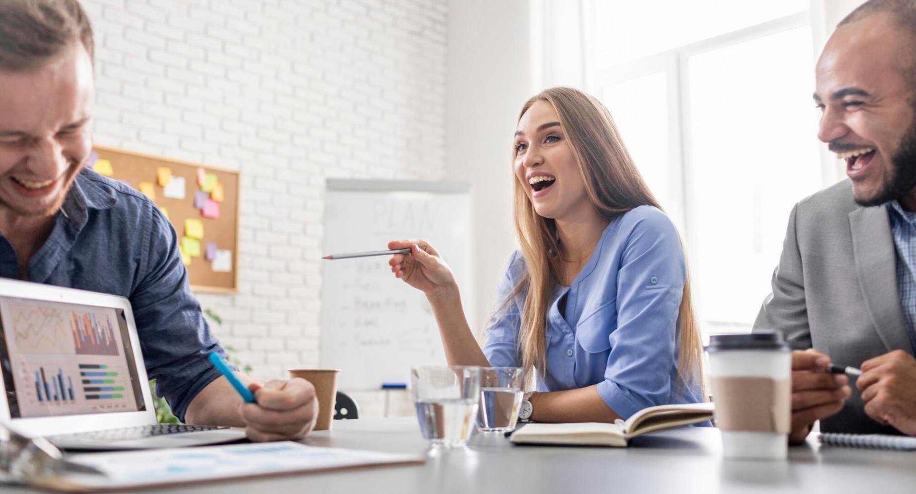 Session de travail collaboratif sur la stratégie financière